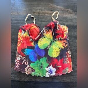 Kikiriki Multicolor Corset Top